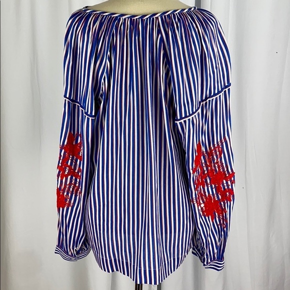 Sold Anthro Ranna Gill Swenson Embroidered Peasan - Picture 5 of 8